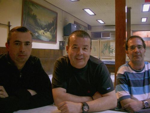 Carlos Gutiérrez, Daniel Santacruz y Rafael Sánchez.